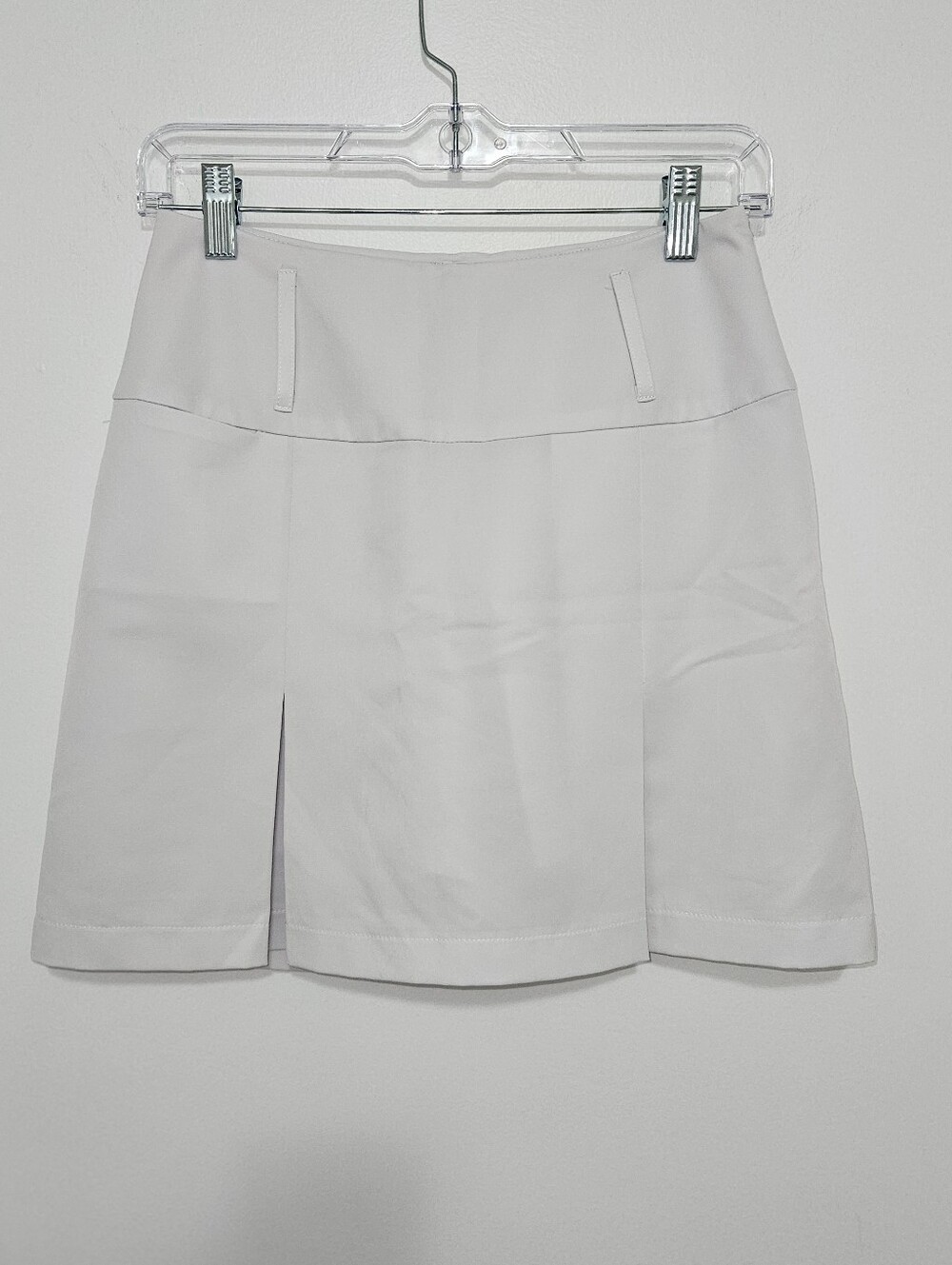 Golftini A-Line White Skort with Front Pleat Size 00 Golf Pickleball Tennis